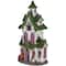 22.75" LED Multicolor Haunted House Halloween Decoration